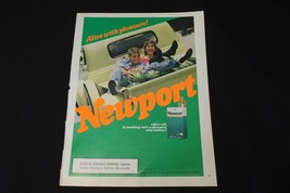 Vintage Print Ad Newport Cigarette Smoking Advertising Print  1991 - £11.04 GBP