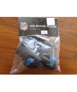 DETROIT LIONS NFL "Collectiblle" Black 4In. Mini Boxing Gloves by Fremon... - $6.44