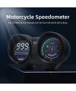New LED Motorcycle Speedometer For CG/Titan 150 ESD 2009 to 2013 AZUL 371 - $1,759.27 MXN