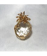 Wp4 14kt gf faceted wire wrap crystal quartz pendant   - $102.78 CAD