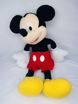 Mickey Mouse 25&quot; Large Stuffed Plush Animal Soft Toy Disney Just Play - £12.81 GBP