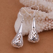 Fashion silver 925 Cute women pretty drop  WOMEN Earring jewelry party g... - $7.60