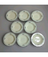 VTG W.S. George Lido Canarytone Platinum Rose 6&quot; Dessert Bowls 485A (Lot... - $35.72 CAD