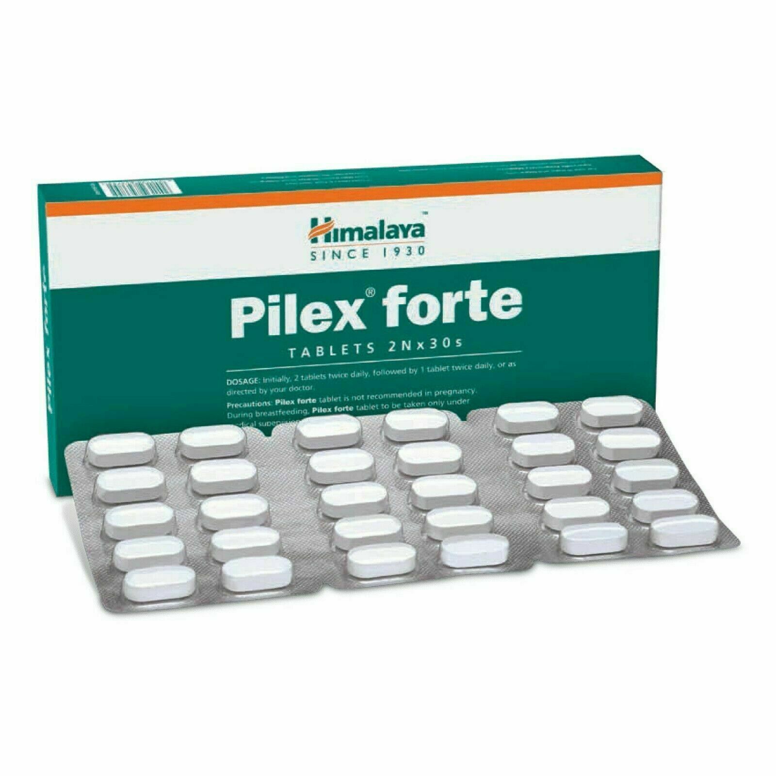 Primary image for Himalaya 2X30s (60 Tabs) Himalaya Herbal PILEX FORTE Tablets FREE SHIP