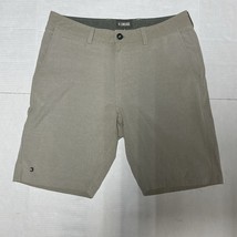 Linksoul Golf Shorts Men’s 33 Lt Tan Performance Chino Stretch Pockets - $19.90