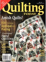 Quilting Today #49 (1995) Vol. 9 #8  Quilt Designs Patterns Book How To&#39;s - £6.76 GBP