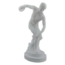 Discobolus Discus Thrower Nude Male Athlete Greek Roman Statue Sculpture - £183.20 GBP