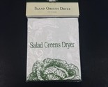 Williams Sonoma Salad Greens Dryer 17x15 100% Absorbent Cotton Toweling - $10.88