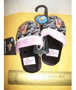 Disney Girl Clothes 9-10 Hannah Montana Slippers Black Small Foot Wear S... - $12.97 CAD