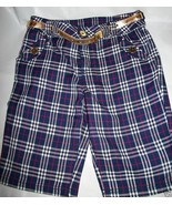 Disney Jonas Girl Clothes Size 12 Brothers Medieval Blue Bermuda Short G... - $13.29