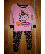 Fashion Holiday Baby Clothes 18M Halloween Costume Pajama Set Pink Cat S... - £9.77 GBP