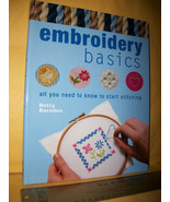 Craft Gift Thread Art Book Embroidery Basic Essential Needle Sewing Manu... - $451.99 MXN