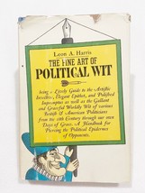 The Fine Art of Political Wit Leon A Harris Vintage Hardcover 1964 2nd Printing. - £17.95 GBP