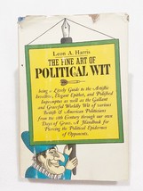 The Fine Art of Political Wit Leon A Harris Vintage Hardcover 1964 2nd Printing. - £16.81 GBP