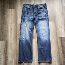 Buffalo David Bitton Jeans Mens 34x32 1973 Rock For Freedom Timothee Whi... - $34.94