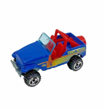 Hot Wheels Coast Rescue Jeep Truck 1990 Vintage Diecast Toy Car - $4.49