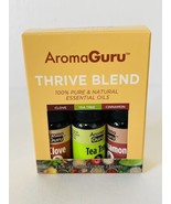 GuruNanda Aroma Guru - Thrive Blend - Clove, Tea Tree, Cinnamon .33 fl oz - £12.38 GBP