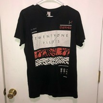 Twenty One Pilots Clique T-shirt Band Graphic T Men&#39;s SZ Medium ? - £15.81 GBP