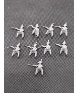 (9) Fantassin Miniatures 15mm Cavalry Riders With Swords Metal Miniatures  - $33.94 CAD