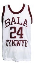 Kobe Bryant Bala Cynwyd Middle School Basketball Jersey New White Any Size image 4