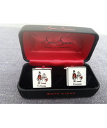 Sonia Spencer Design Whimsical Groom Cufflinks - Great Groomsmen Gift to... - $60.00