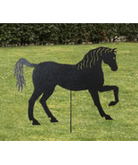Horse Garden Stake / Garden Art / Garden Decor / Yard Art / Lawn Ornament  - £44.66 GBP
