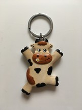 KEY RING - WOODEN COW (MALLORCA) - £2.62 GBP