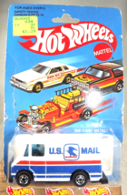 1982 Hot Wheels Mattel Bronco/Datsun Card #9643 LETTER GETTER White w/BW Spokes - £34.35 GBP