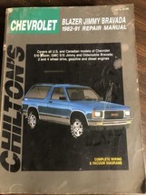 Chilton&#39;s Repair Manual Chevrolet Blazer Jimmy Bravada 1982-91 Part No. ... - $18.18
