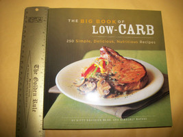 Home Gift Food Craft Big Book of Low Carb Healthy Nutritious Recipes Cookbook - $18.99