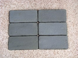 Rustic Brick Patio Paver Kit 24 Molds Supplies Make 1000s #922 Pavers @ Pennies image 4