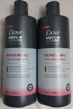 2X Dove Men+Care Advanced Care Body Wash Renewing For Aging Skin 18 Oz. Each - £22.31 GBP