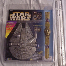 Star Wars Millennium Falcon C3PO Collector Watch Set NEW in BOX - £31.59 GBP