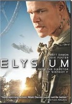 Elysium - movie on DVD - starring Matt Damon &amp; Jodie Foster - £7.96 GBP