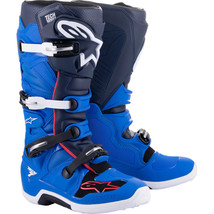 Alpinestars Mens Tech 7 MX Boots Blue/Dark Navy/Red 7 - £350.58 GBP