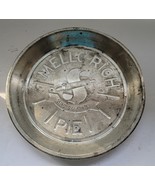 Vintage 9 1/2&quot; Mello-Rich Mrs. Smith&#39;s Pie Vented Tin Embossed Primitive - $207.30 MXN