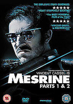 Mesrine: Killer Instinct/Public Enemy No. 1 DVD (2010) Vincent Cassel, Richet Pr - £14.07 GBP