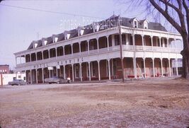 35 mm color slide * Aug 1972 HOTEL MANNING Keosauqua Iowa building cars ... - $5.45