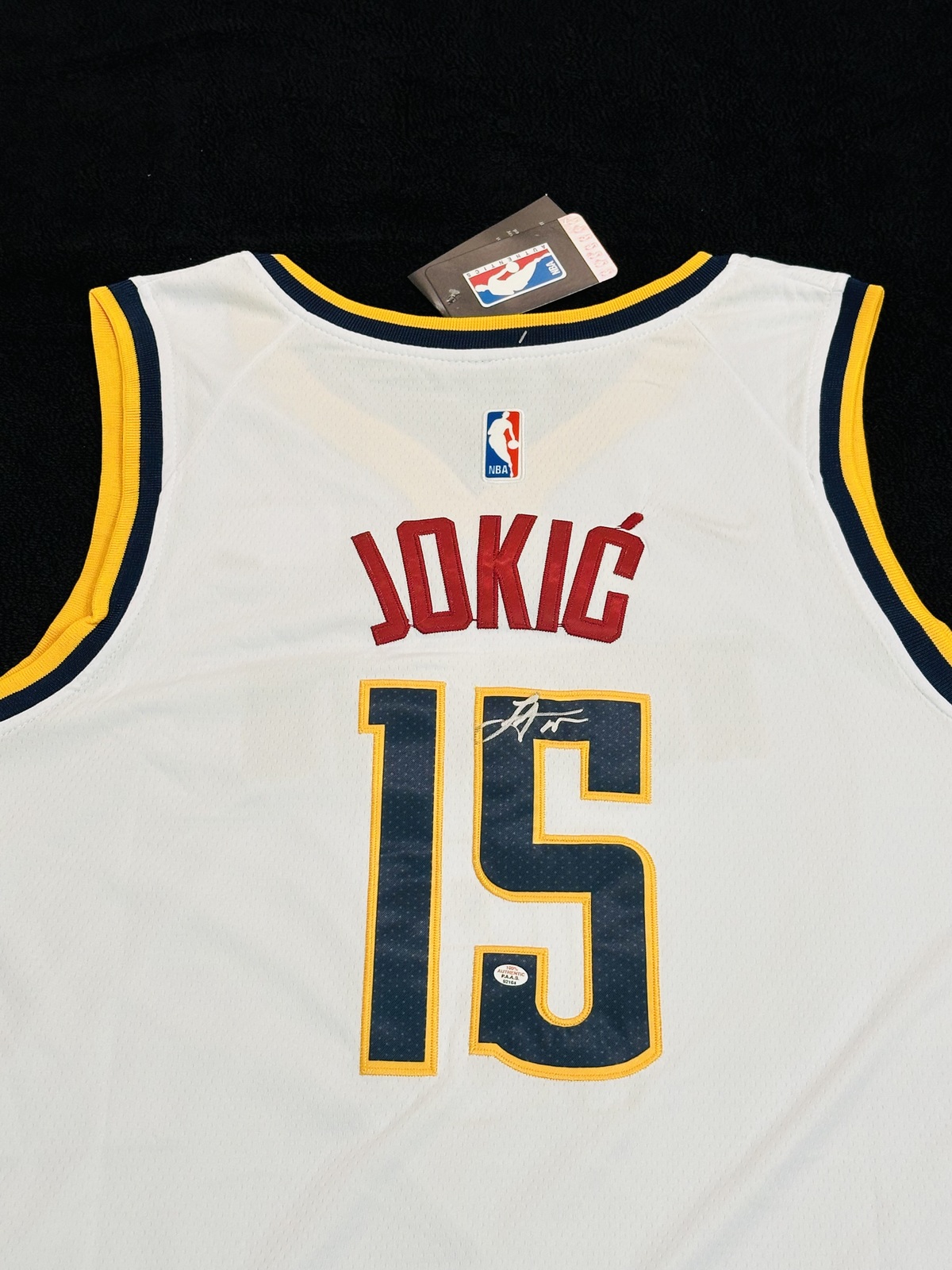 Primary image for Nikola Jokic Signed Denver Nuggets Basketball Jersey COA