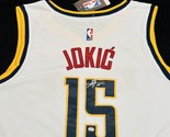 Nikola Jokic Signed Denver Nuggets Basketball Jersey COA - £221.09 GBP