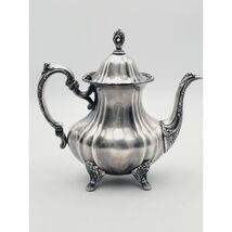 VTG Lancaster Rose Teapot 10" Silver Plate by Poole EPCA 400  - $1,324.08 MXN VTG Lancaster Rose Teapot 10" Silver Plate by Poole EPCA 400  - $1,324.08 MXN