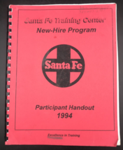 1994 ATSF Santa Fe Railway Training Center New Hire Program Participant ... - £14.86 GBP