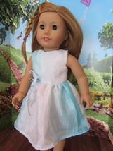 homemade 18&quot; american girl/madame alexander dress/shoes doll clothes - $17.82