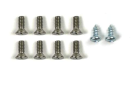 1968-1969 Corvette Screw Kit Outer T Top Weatherstrip 10 Pieces - $20.74