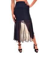 KEEPSAKE Womens Skirt Aster Lace Midi Elegant Stylish Lightweight Navy S... - $38.79