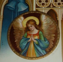 BARGAIN BIN A/S E.Clapsaddle  Angel &amp; Bells Antique Religious Christmas ... - £3.63 GBP