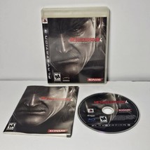Metal Gear Solid 4 Guns of the Patriots Sony PlayStation 3 2008 PS3 Complete - £10.76 GBP