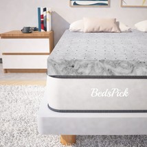 Bedspick 3 Inch Memory Foam Mattress Topper Twin Xl Size, Bamboo Charcoal - $1,776.04 MXN