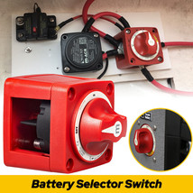 Dual Battery Selector Switch 4 Position Marine Boat Universal 12V-48V Us - £36.44 GBP