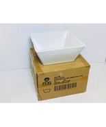 Set of 4 Bowls Square White 114 Oz 9 3/8&quot;Melanine Plates - $20.00